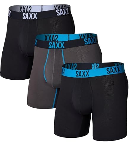 【未使用】SAXX ULTRA SUPER SOFT L 3PACK SAXX Underwear Co. Men's Ultra Super Soft Boxer Brief Fly 3-Pack